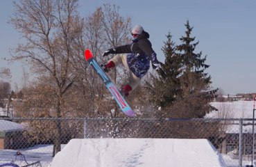 SebToots street edited in Montreal 2014 - Snowboard