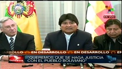 Evo declara que para Bolivia el tema de acceso al mar es irrenunciable