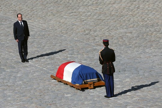 Cérémonie d'hommage national à Dominique BAUDIS
