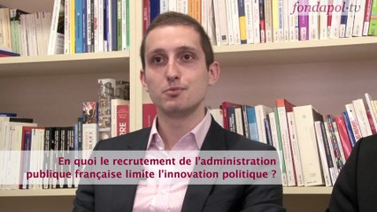 K. Brookes et B. Le Pendeven présentent leurs notes : l'Etat innovant : renforcer les think tanks et diversifier la haute administration