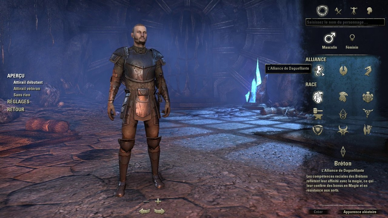 [The elder scrolls online] Guide #1 - Création de personnage FR HD