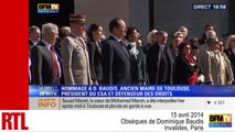 VIDÉO - Les obsèques de Dominique Baudis aux Invalides