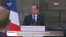 Hollande rend hommage à Dominique Baudis 