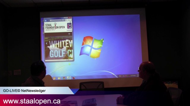 Sencia Canada Website Launch for PGA Canada Staal Foundation Open - April 16 2014