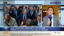 19H Ruth Elkrief: Jérôme Guedj réagit à la nomination du nouveau premier secrétaire du Parti socialiste - 15/04