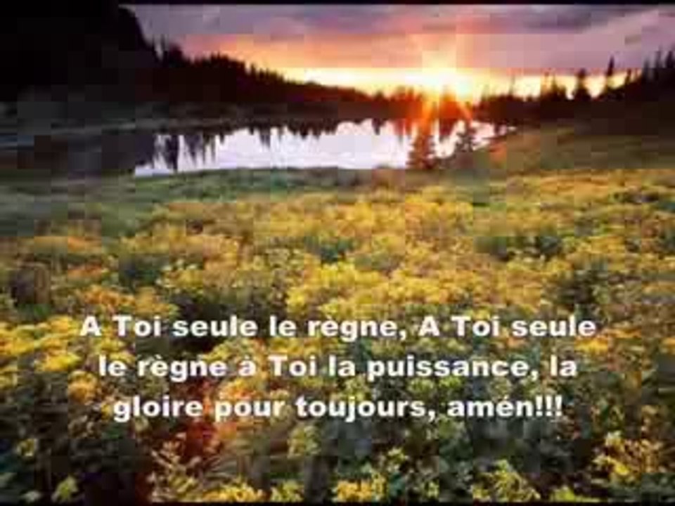 NOTRE PERE (avec les paroles)