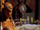 Voici le corps et le sang du Seigneur la coupe du Salut