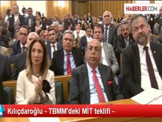 Kılıçdaroğlu - TBMM'deki MİT teklifi -