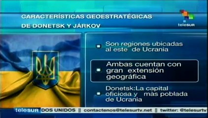 Escapan del control de los golpistas Járlov y Donetsk; Kiev se ofusca