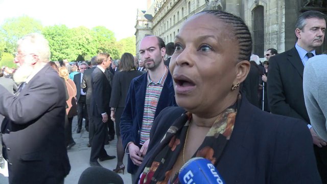 Hommage aux Invalides à l'homme libre Dominique Baudis