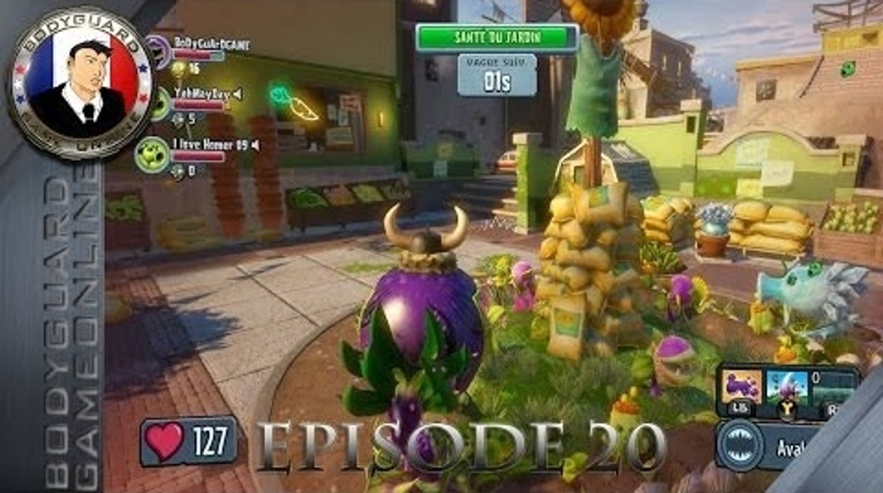 Plants vs Zombies Garden Warfare Let's Play Épisode 20 Jeu Rigolo Objectif 100