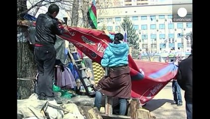 Tensa calma en el este de Ucrania tras el inicio de la ofensiva de Kiev