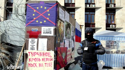 A Donetsk, les pro-russes dans l'attente d'une riposte armée