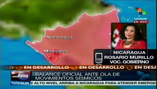 Especialistas estudian terremotos en Nicaragua