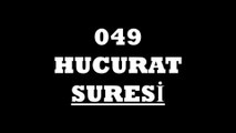 049 Hucurat Suresi Türkçe