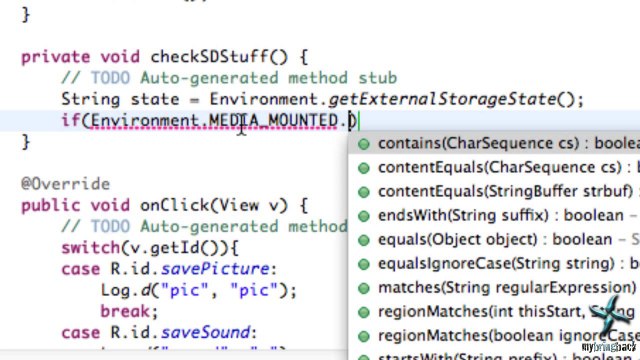 Android Saving Data with External Storage Example | Android Tutorial 2.14