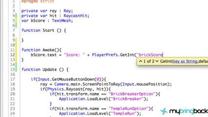 Unity 3D Tutorial 1.15- PlayerPrefs Example (Storing Data)
