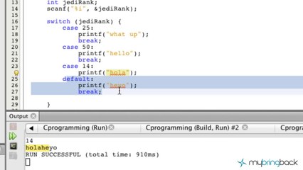 Learn C Programming Tutorial 1.22 Switch Statement