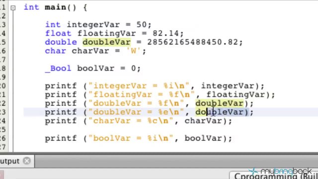 Learn C Programming Tutorial 1.9 Data Types
