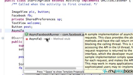 Facebook SDK for Android 11 - Async Facebook Runner Setup
