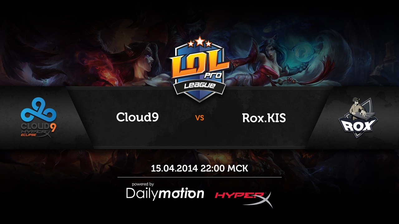 Rox.KIS -vs- C9 - Game 1-2 RUS