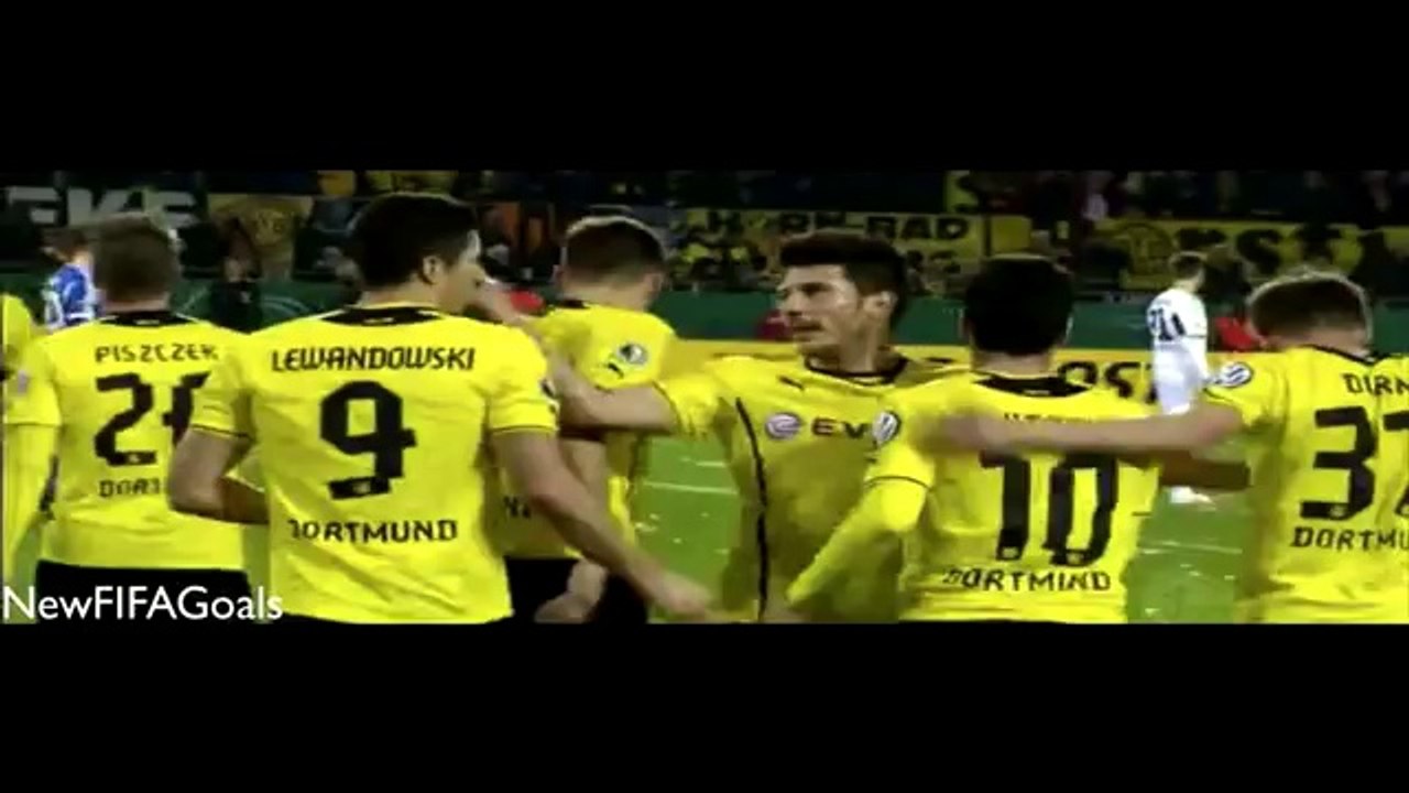 All Goals & Highlights -- Dortmund vs Wolfsburg 2-0  [4/15/2014] HD