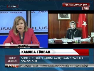 NUR SERTER;  AKP, İSLAMIN İLKELERİNİ LEKELEDİ