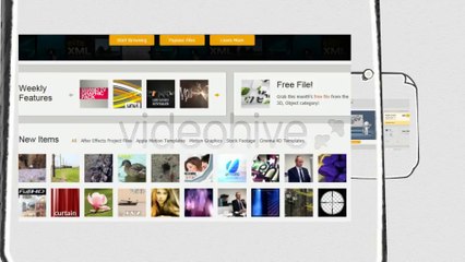 App Service Product Promotion Hand - After Effects Template