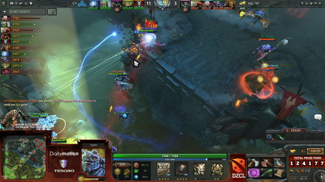 Na'Vi vs Cloud 9 Game 1 - Dota 2 Champions League Grand Final - Tobi Wan & syndereN