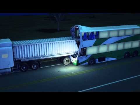 Seven killed in bus crash on Mexican freeway