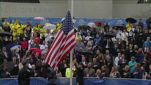 Biden pays tribute to Boston Marathon bombing victims
