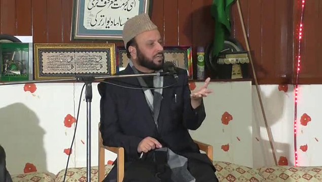 Dr Sahibzada Pir Sajid ur Rahman Sb(Urs Mashaikh e Baghar Shareef Rochdale UK)13/4/14