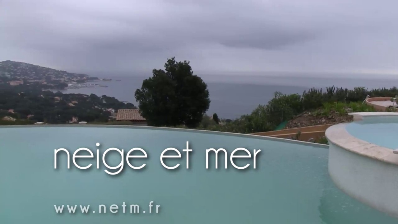 A VENDRE VILLA SAINTE-MAXIME LA NARTELLE; VUE MER et PISCINE