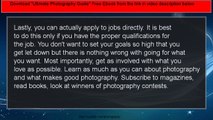 Photography Jobs: Do You Have a Future in Photography?