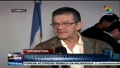 Diputado venezolano debate situación de su país en Argentina