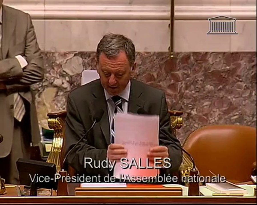 OUVERTURE DE LA SESSION EXTRAORDINAIRE DE 2008-2009 - Mercredi 1 Juillet 2009