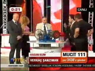 MUCİT HASAN KUM VERKAÇ ŞANZIMAN İCADINI TANITIRKEN