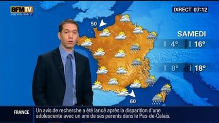 La Météo pour ce mercredi - 16/04