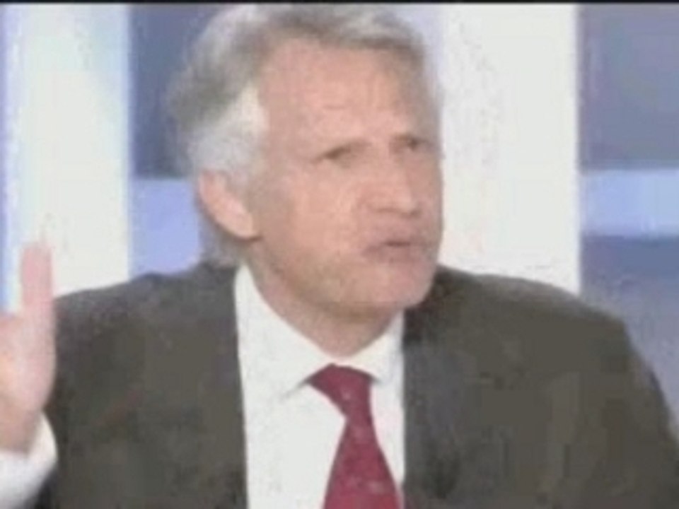 Villepin tacle le jogger Sarkozy