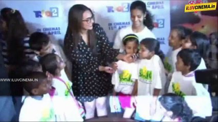 Sonakshi Host Special Screening Rio 2 For NGO Kids @ Iluvcinema.in