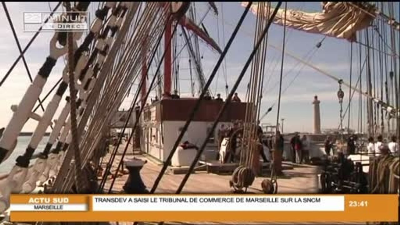 Le Sedof russe débarque à Sète