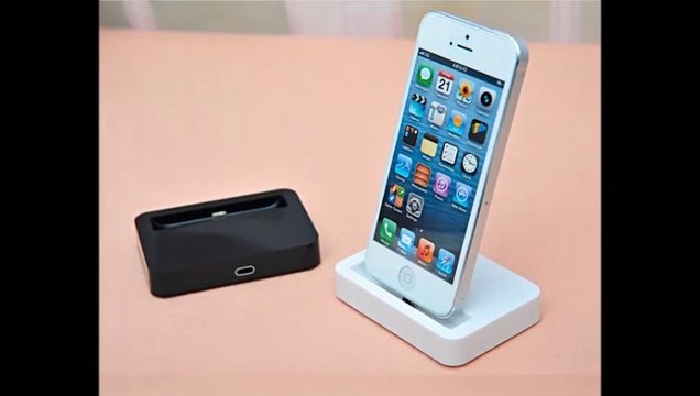 Iphone 5-5s dock cu microfon gsm spy cu detectie voce si localizator gps tracker