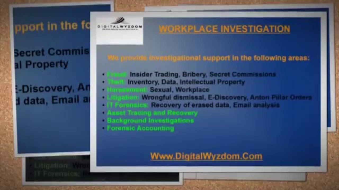Workplace Investigations Toronto : Digitalwyzdom.com
