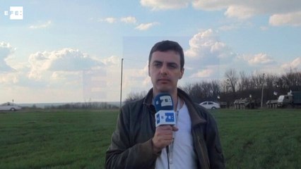 Blindados ucranianos están a 40 kilómetros de Sláviansk