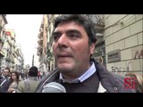 Napoli - Flashmob di Tsipras in via Toledo (15.04.14)