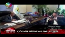 Ege Tv'de yayınlanan''Başkan Hasan ARSLAN'A AK Parti ziyareti''ri.Haberi