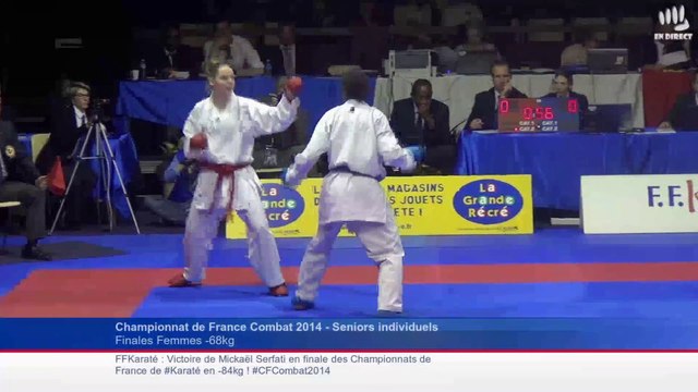 Finale -68kg - Alizée Agier / Sonia Fromager