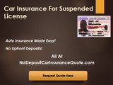 How To Get Car Insurance For Suspended License