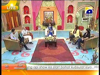 Dr Moiz Hussain on GEO TV 15 APRIL 2014 PART 2