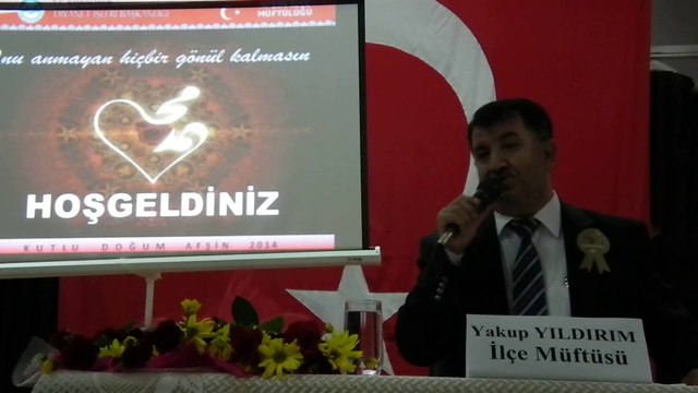 AFŞİN MÜFTÜLÜĞÜ KUTLU DOĞUM ETKİNLİĞİ-HALİL DEMİR